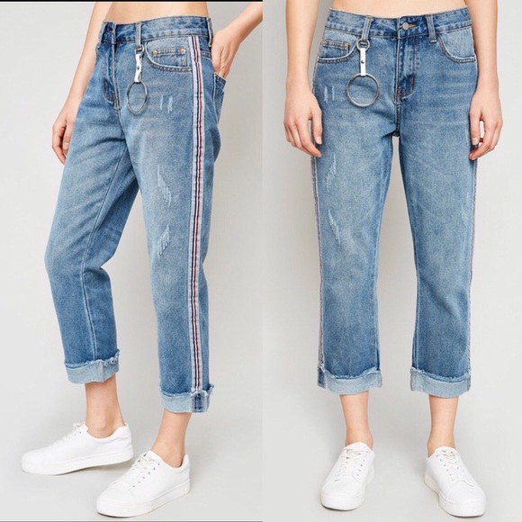 KYLE distressed cuff jeans - Picture 4 of 5